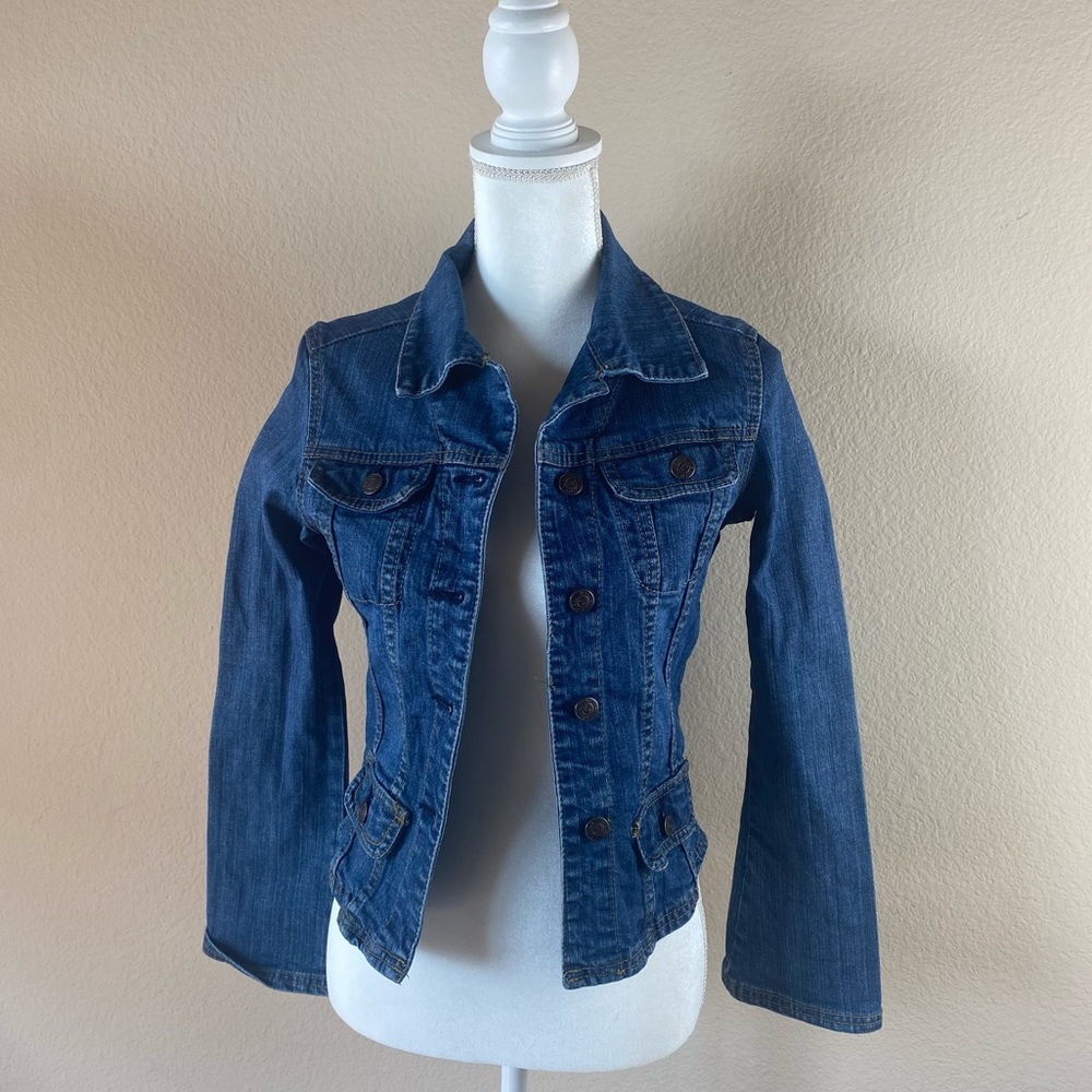 Bitten by Sarah Jessica Parker Denim Jacket Sz Medium